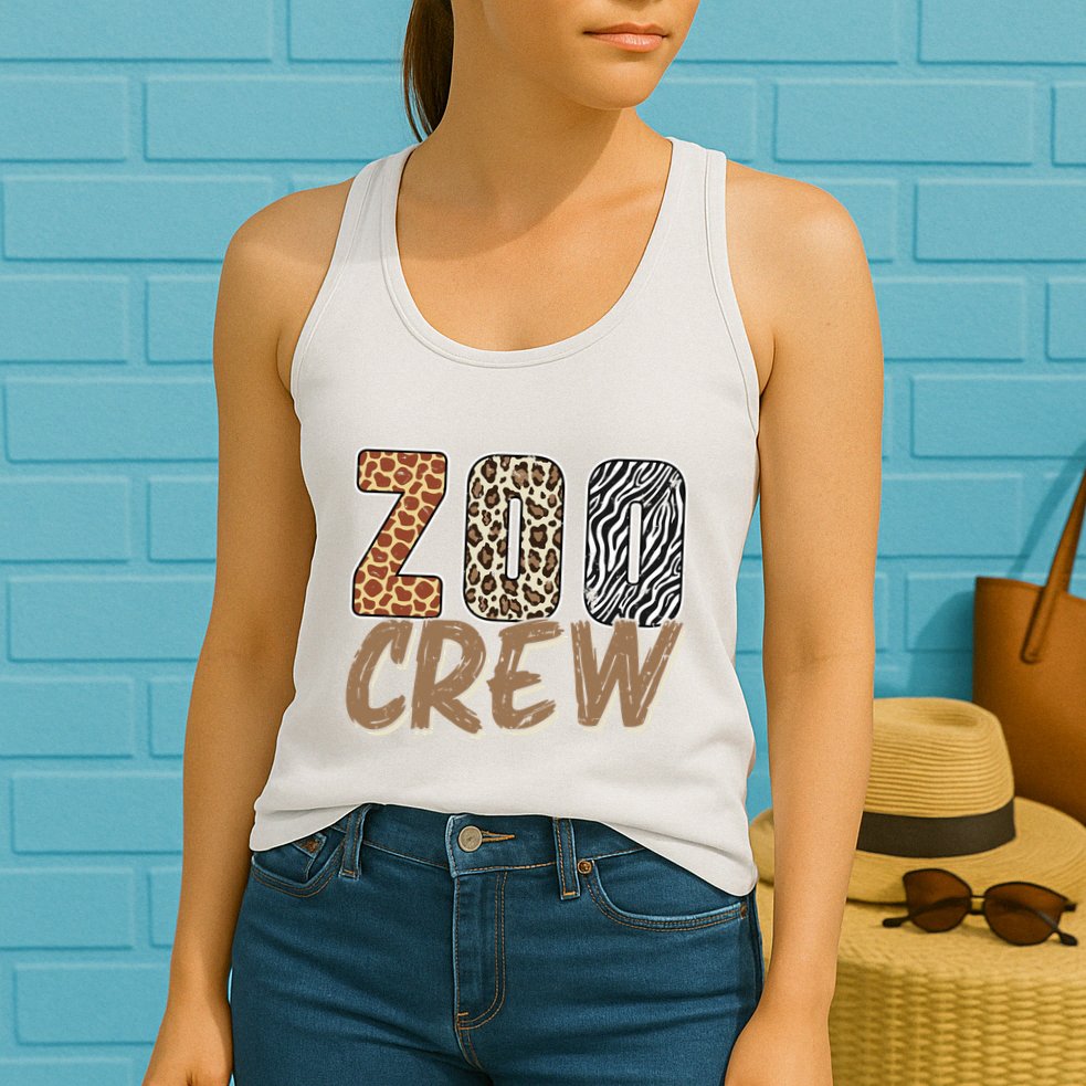 Zoo Keeper Crew Funny Gift Womens Tank Top