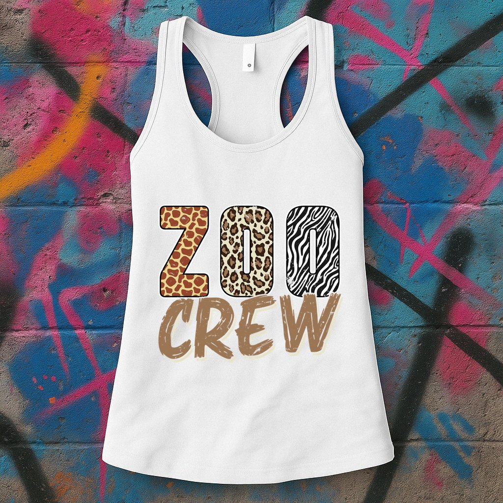 Zoo Keeper Crew Funny Gift Womens Tank Top