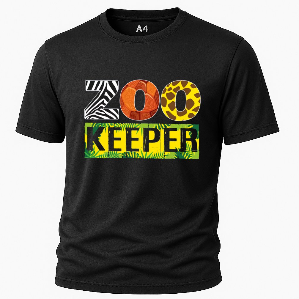 Zoo Keeper Costume Adult Halloween Party Safari Zookeeper Cooling Performance Crew T-Shirt