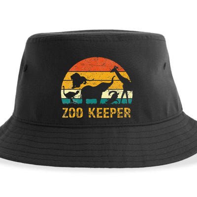 Zoo Keeper Funny Halloween Costume Sustainable Bucket Hat