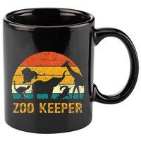 Zoo Keeper Funny Halloween Costume 11oz C Handle Ceramic Mug