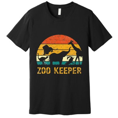 Zoo Keeper Funny Halloween Costume Premium T-Shirt