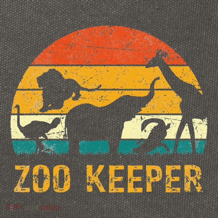 Zoo Keeper Funny Halloween Costume Cotton Canvas Backpack