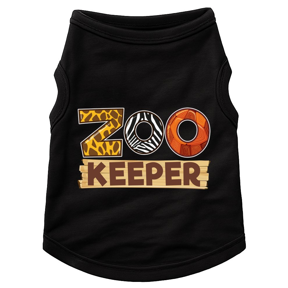 Zoo Keeper Funny African Safari Savanna Animal Costume Gift Doggie Tank