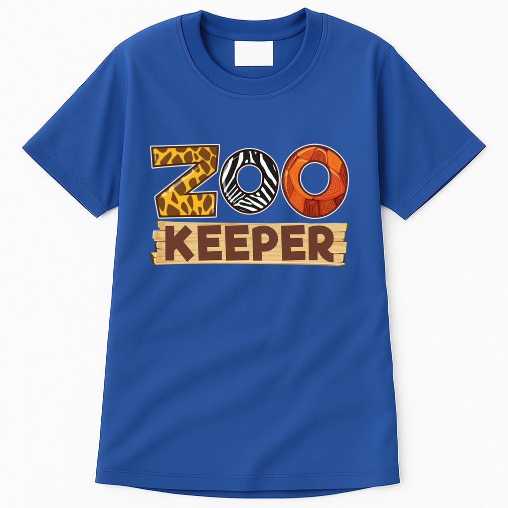 Zoo Keeper Funny African Safari Savanna Animal Costume Gift Tall T-Shirt
