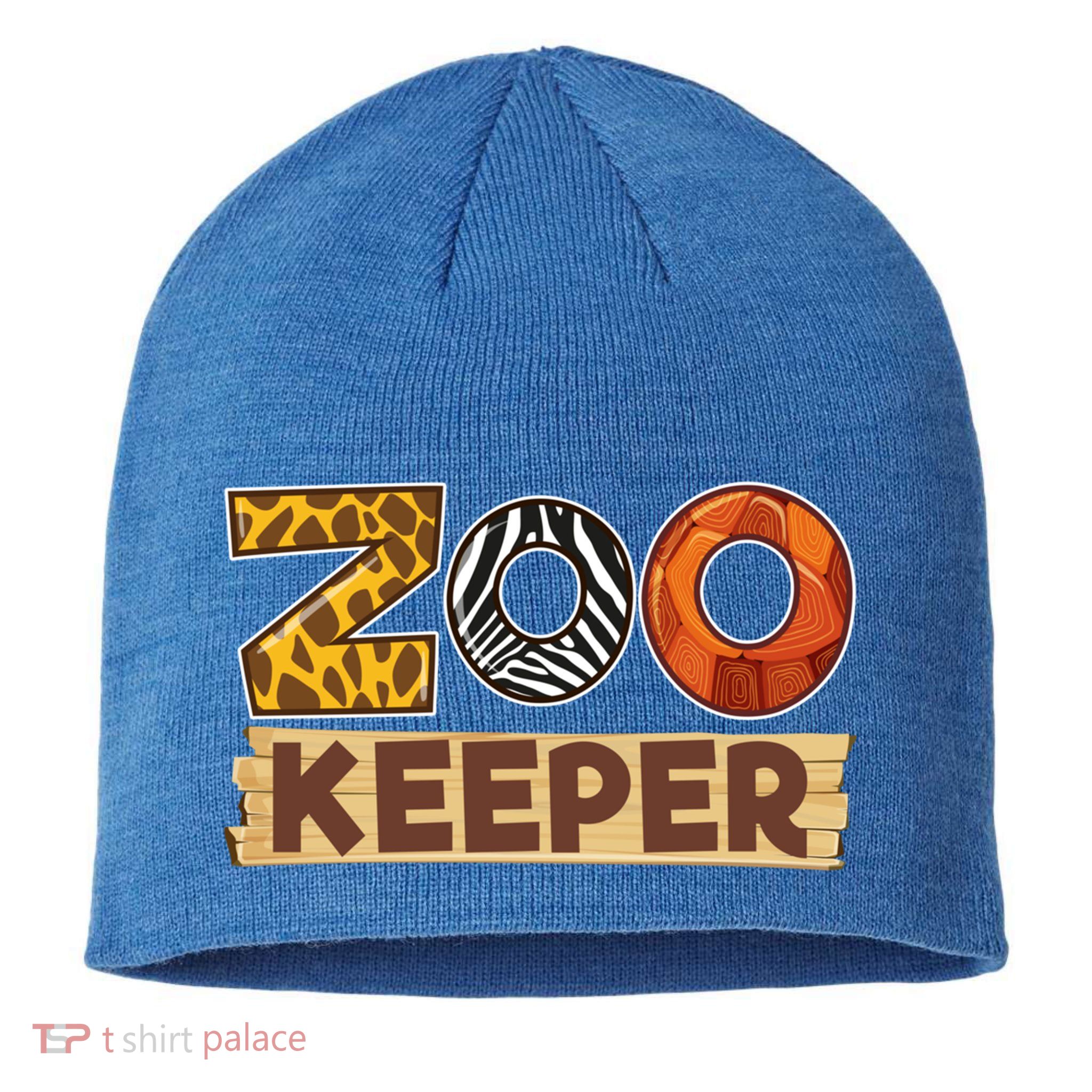 Zoo Keeper Funny African Safari Savanna Animal Costume Gift Sustainable Beanie