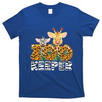 Zoo Keeper Funny Jungle Safari Wild Print Savanna Matching Cute Gift T-Shirt