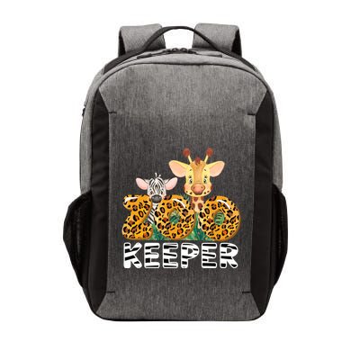Zoo Keeper Funny Jungle Safari Wild Print Savanna Matching Cute Gift Vector Backpack