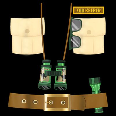 Zoo Keeper Funny Halloween Costume Kids Gifts T-Shirt