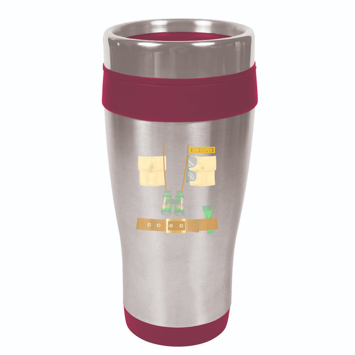 Zoo Keeper Funny Halloween Costume Kids Gifts 16oz Travel Tumbler