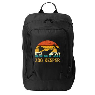 Zoo Keeper Funny Halloween Costume City Backpack