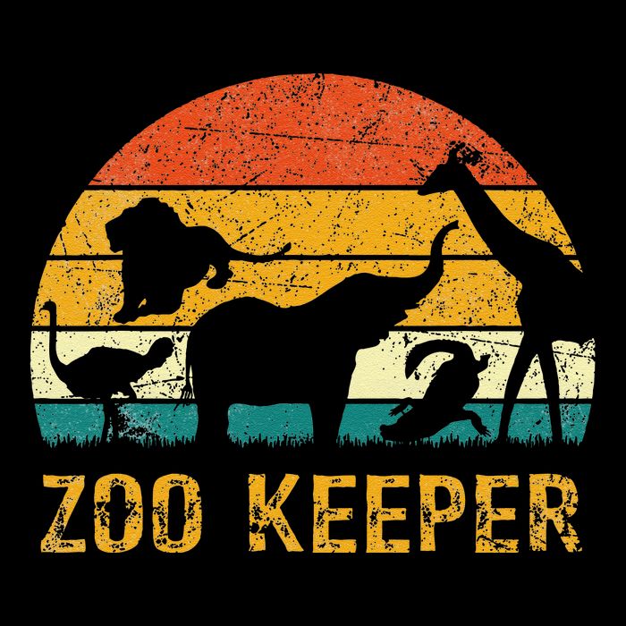 Zoo Keeper Funny Halloween Costume Sustainable Bucket Hat