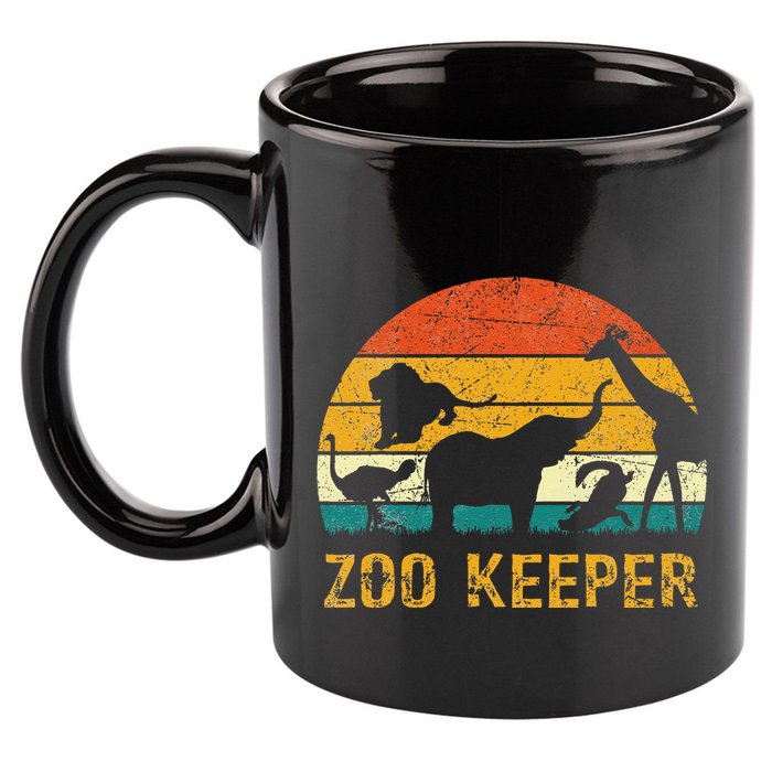 Zoo Keeper Funny Halloween Costume 11oz C Handle Ceramic Mug