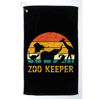 Zoo Keeper Funny Halloween Costume Golf Towel
