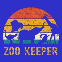 Zoo Keeper Funny Halloween Costume Button