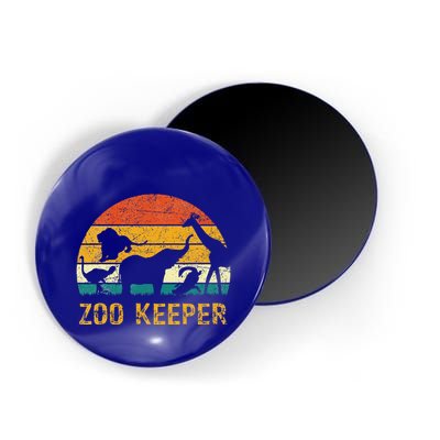 Zoo Keeper Funny Halloween Costume Magnet