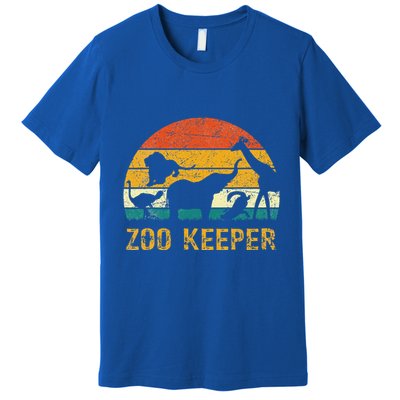 Zoo Keeper Funny Halloween Costume Premium T-Shirt