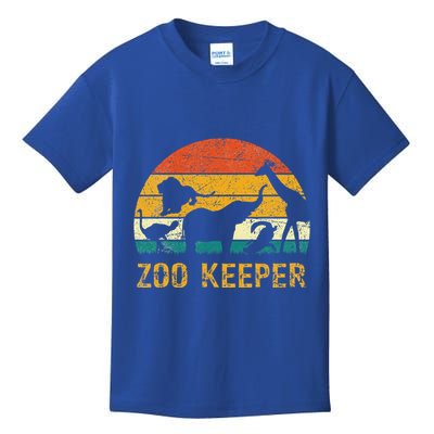 Zoo Keeper Funny Halloween Costume Kids T-Shirt