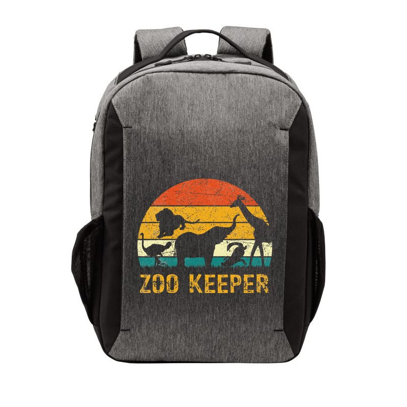 Zoo Keeper Funny Halloween Costume Vector Backpack