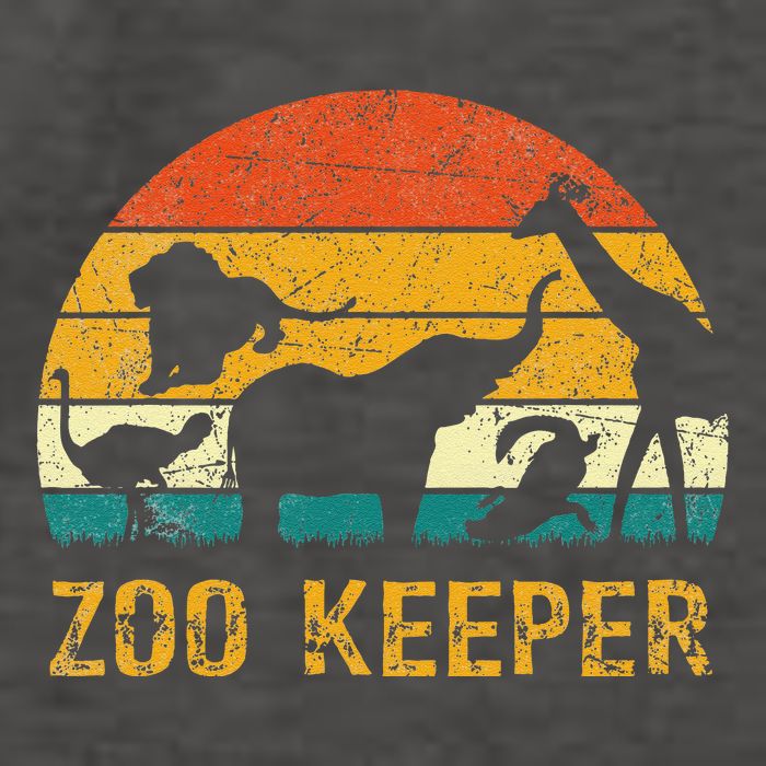 Zoo Keeper Funny Halloween Costume Vector Backpack