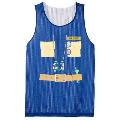 Zoo Keeper Funny Halloween Costume Mesh Reversible Basketball Jersey Tank