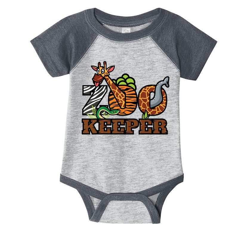 Zoo Keeper Funny Jungle Safari Animal Lover Gift Men Women Infant Baby Jersey Bodysuit