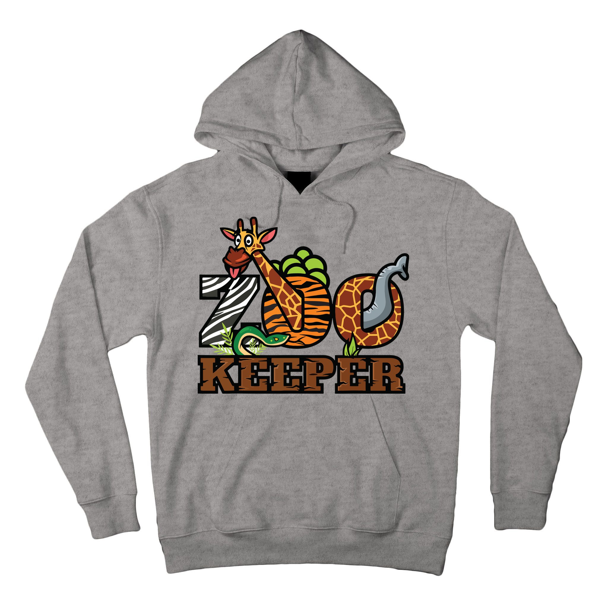 Zoo Keeper Funny Jungle Safari Animal Lover Gift Men Women Tall Hoodie