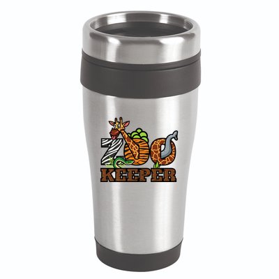Zoo Keeper Funny Jungle Safari Animal Lover Gift Meaningful Gift 16oz Travel Tumbler