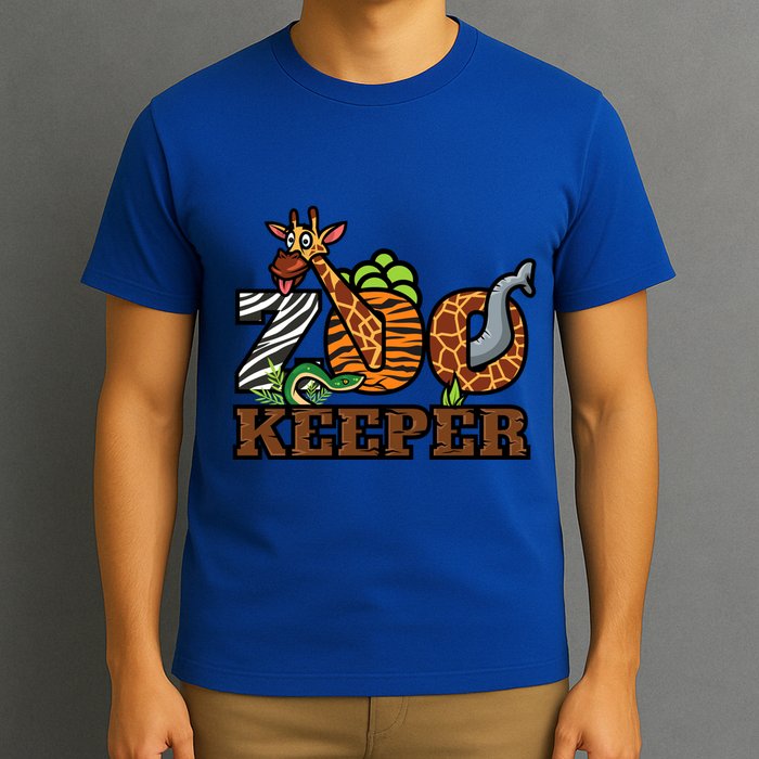 Zoo Keeper Funny Jungle Safari Animal Lover Gift Meaningful Gift T-Shirt