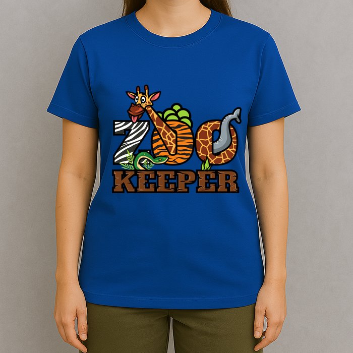 Zoo Keeper Funny Jungle Safari Animal Lover Gift Meaningful Gift T-Shirt