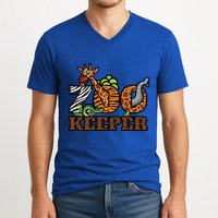 Zoo Keeper Funny Jungle Safari Animal Lover Gift Meaningful Gift V-Neck T-Shirt