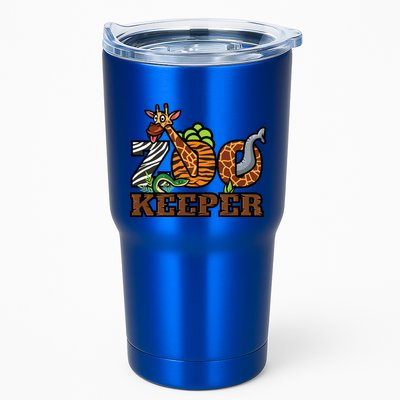Zoo Keeper Funny Jungle Safari Animal Lover Gift Meaningful Gift Tumbler