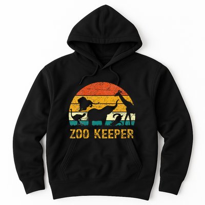 Zoo Keeper Funny Halloween Costume Hoodie