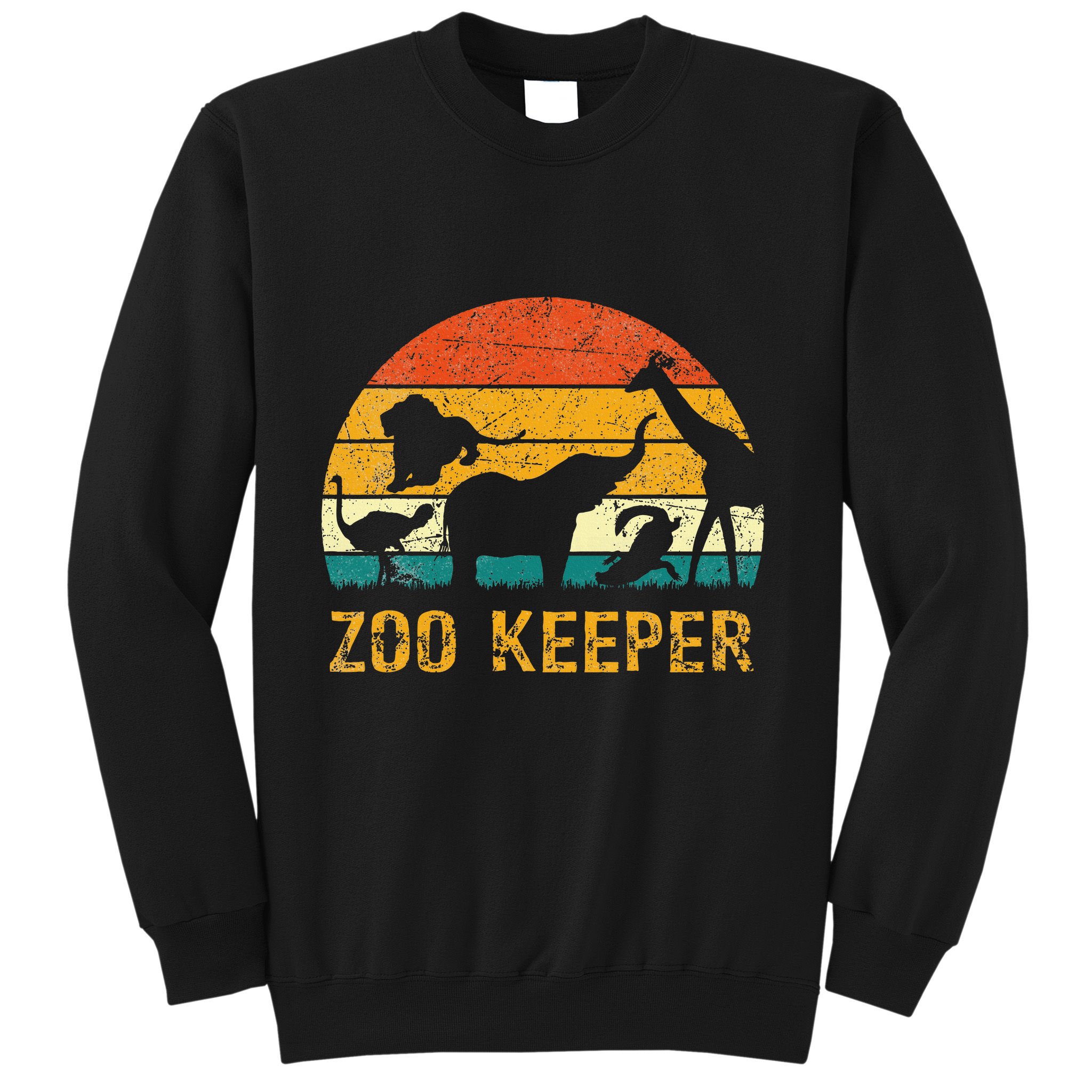 Zoo Keeper Funny Halloween Costume Sweatshirt