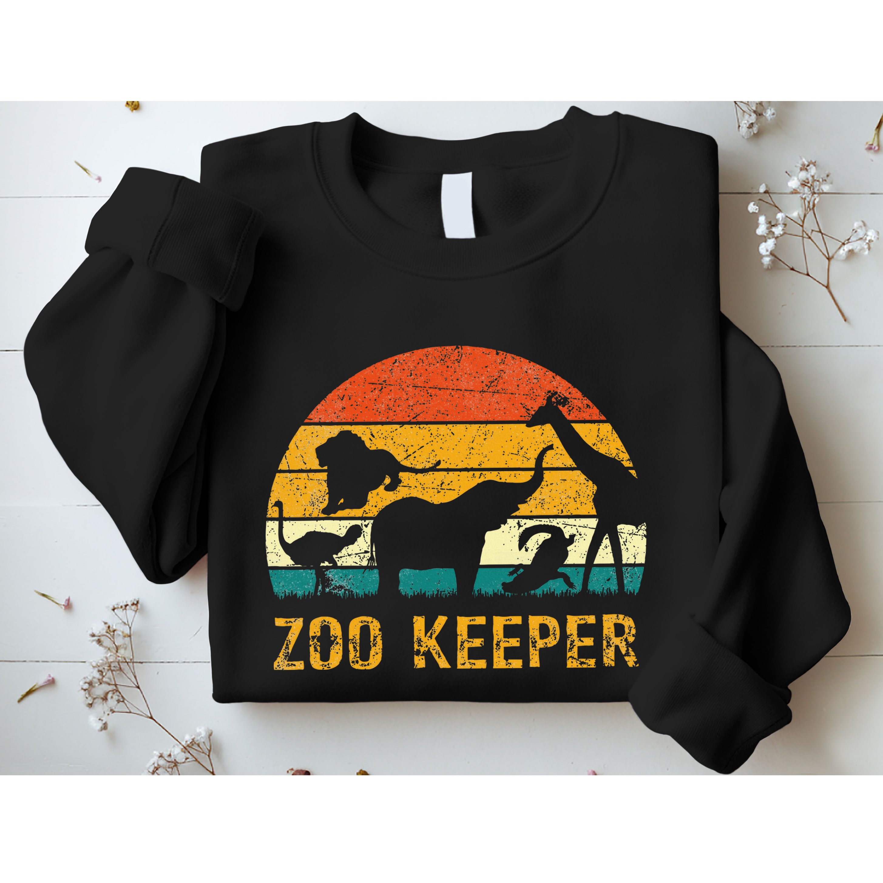 Zoo Keeper Funny Halloween Costume Sweatshirt