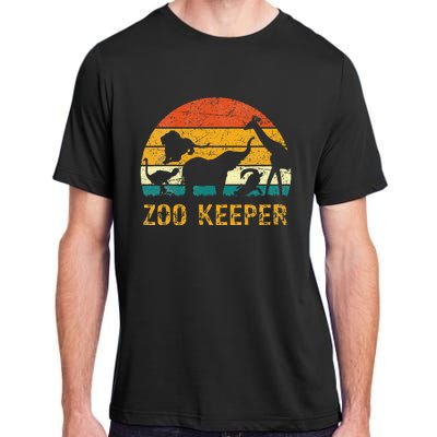 Zoo Keeper Funny Halloween Costume Adult ChromaSoft Performance T-Shirt