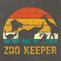 Zoo Keeper Funny Halloween Costume Cotton Canvas Backpack
