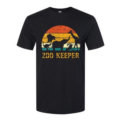 Zoo Keeper Funny Halloween Costume Softstyle® CVC T-Shirt