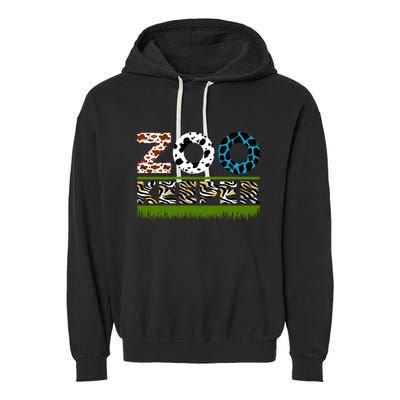 Zoo Keeperfunny Gift For Zoo Keeper Garment-Dyed Fleece Hoodie