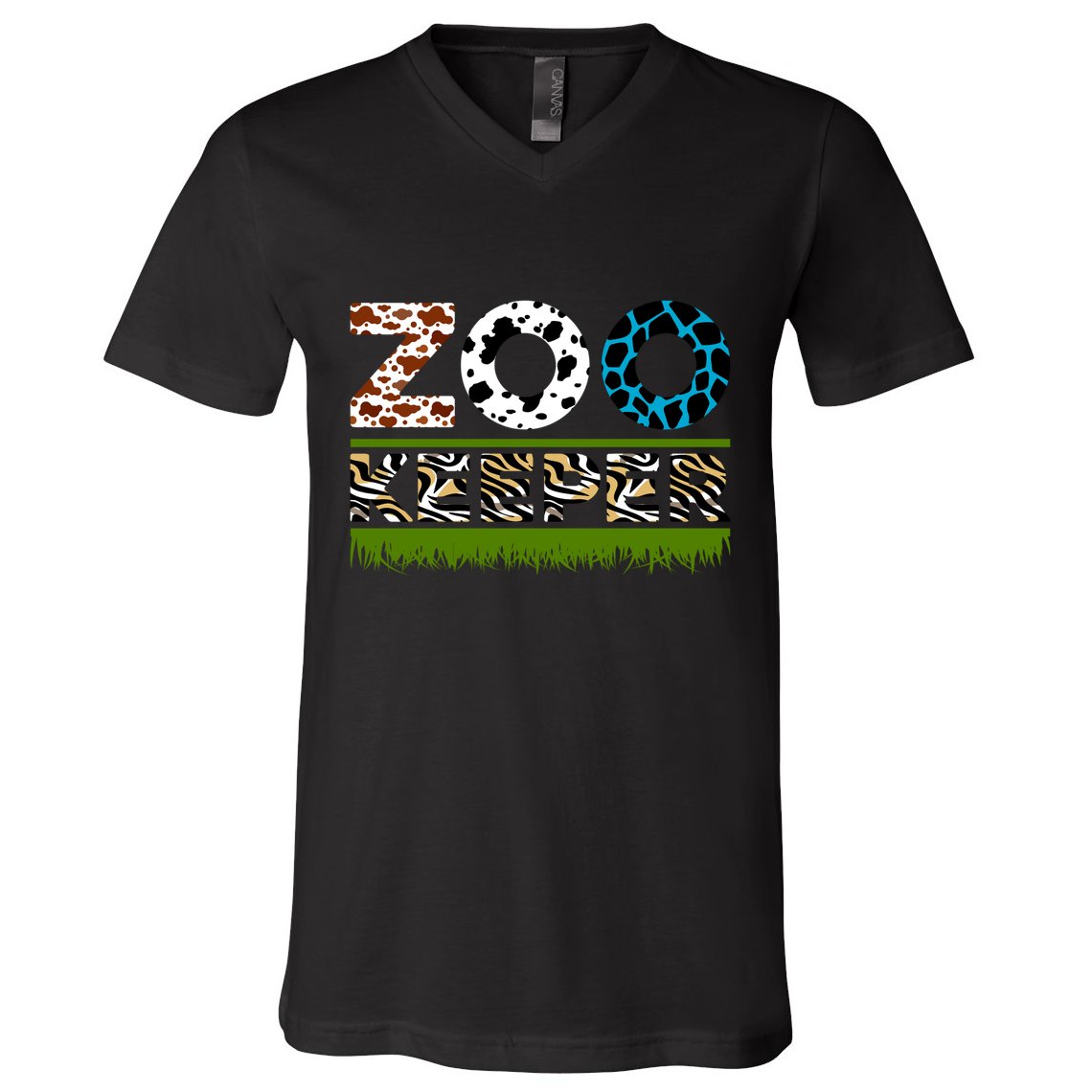 Zoo Keeperfunny Gift For Zoo Keeper V-Neck T-Shirt