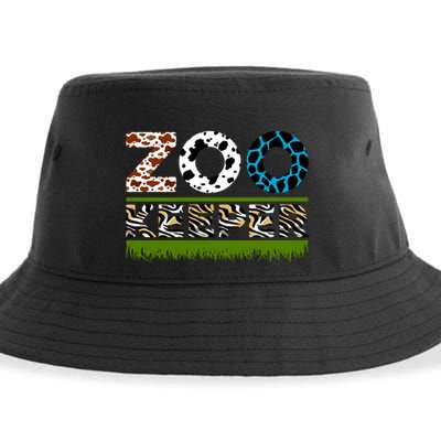 Zoo Keeperfunny Gift For Zoo Keeper Sustainable Bucket Hat
