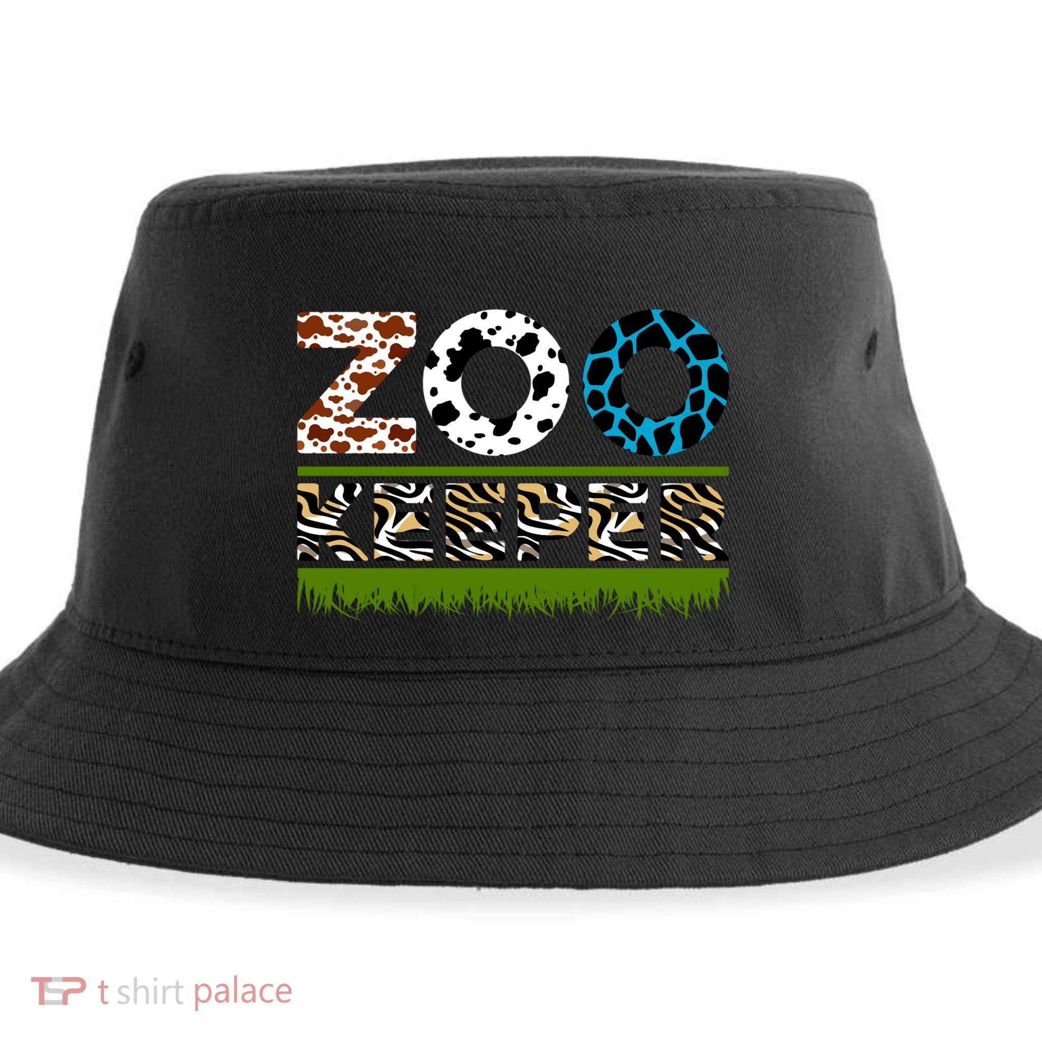 Zoo Keeperfunny Gift For Zoo Keeper Sustainable Bucket Hat