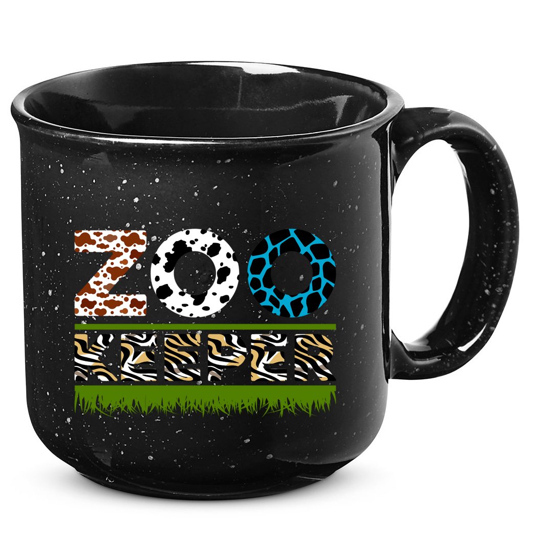 Zoo Keeperfunny Gift For Zoo Keeper 15oz Campfire Ceramic Mug