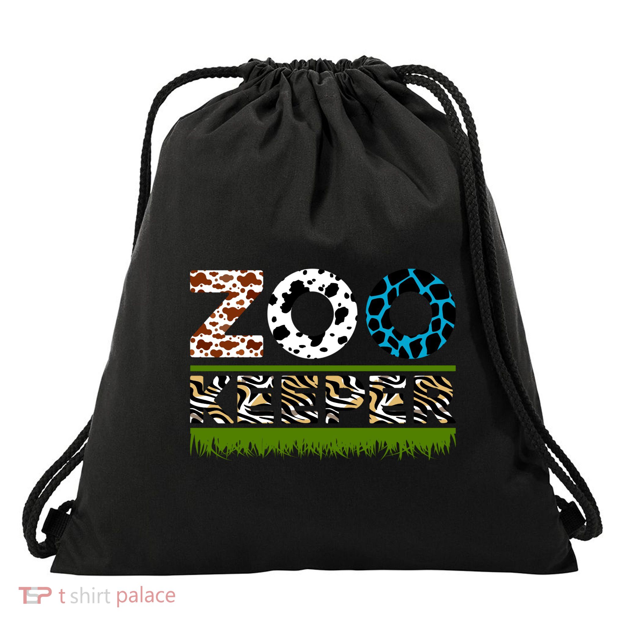 Zoo Keeperfunny Gift For Zoo Keeper Drawstring Bag