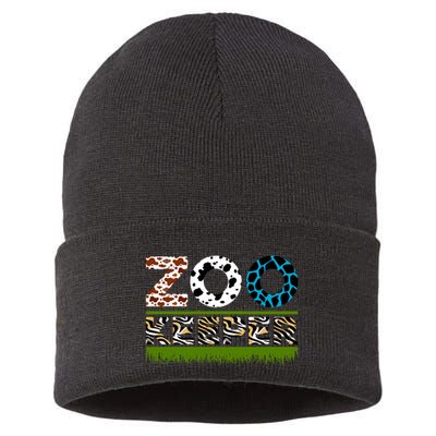 Zoo Keeperfunny Gift For Zoo Keeper Sustainable Knit Beanie
