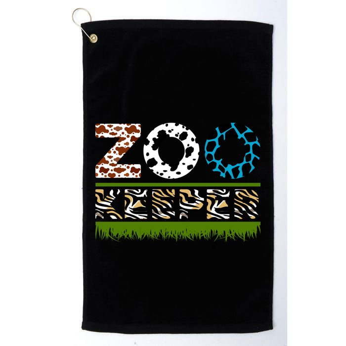 Zoo Keeperfunny Gift For Zoo Keeper Golf Towel