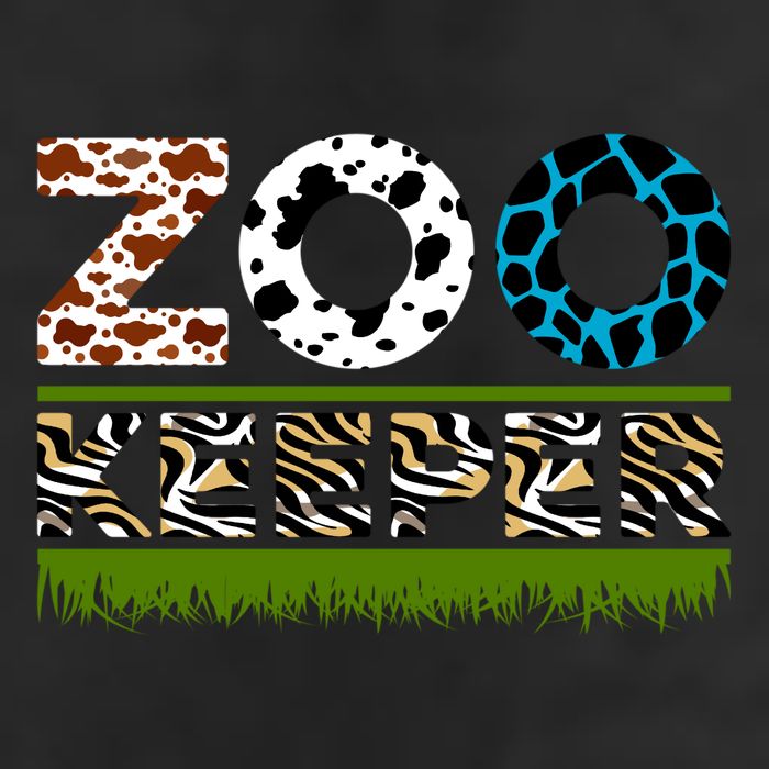 Zoo Keeperfunny Gift For Zoo Keeper Golf Towel