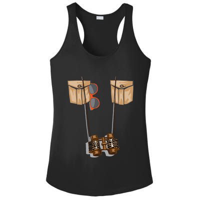 Zoo Keeper Halloween Costume DIY Jungle Safari Explorer Gift Ladies PosiCharge Competitor Racerback Tank