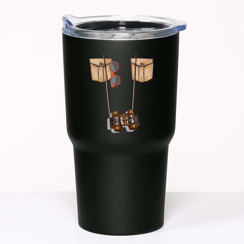 Zoo Keeper Halloween Costume DIY Jungle Safari Explorer Gift Tumbler
