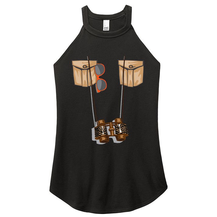 Zoo Keeper Halloween Costume DIY Jungle Safari Explorer Gift Women's Perfect Tri Rocker Tank